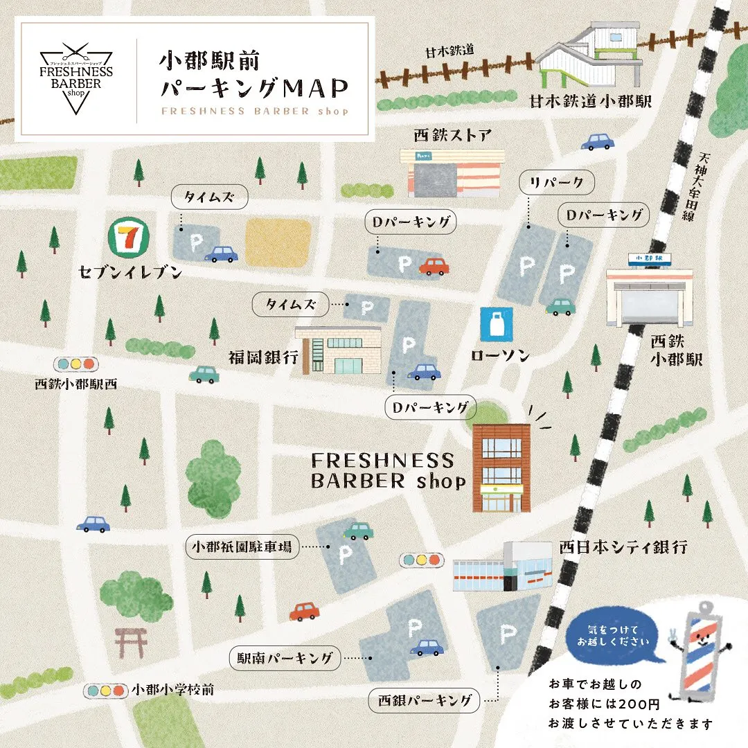 【駅前店舗の駐車場問題】