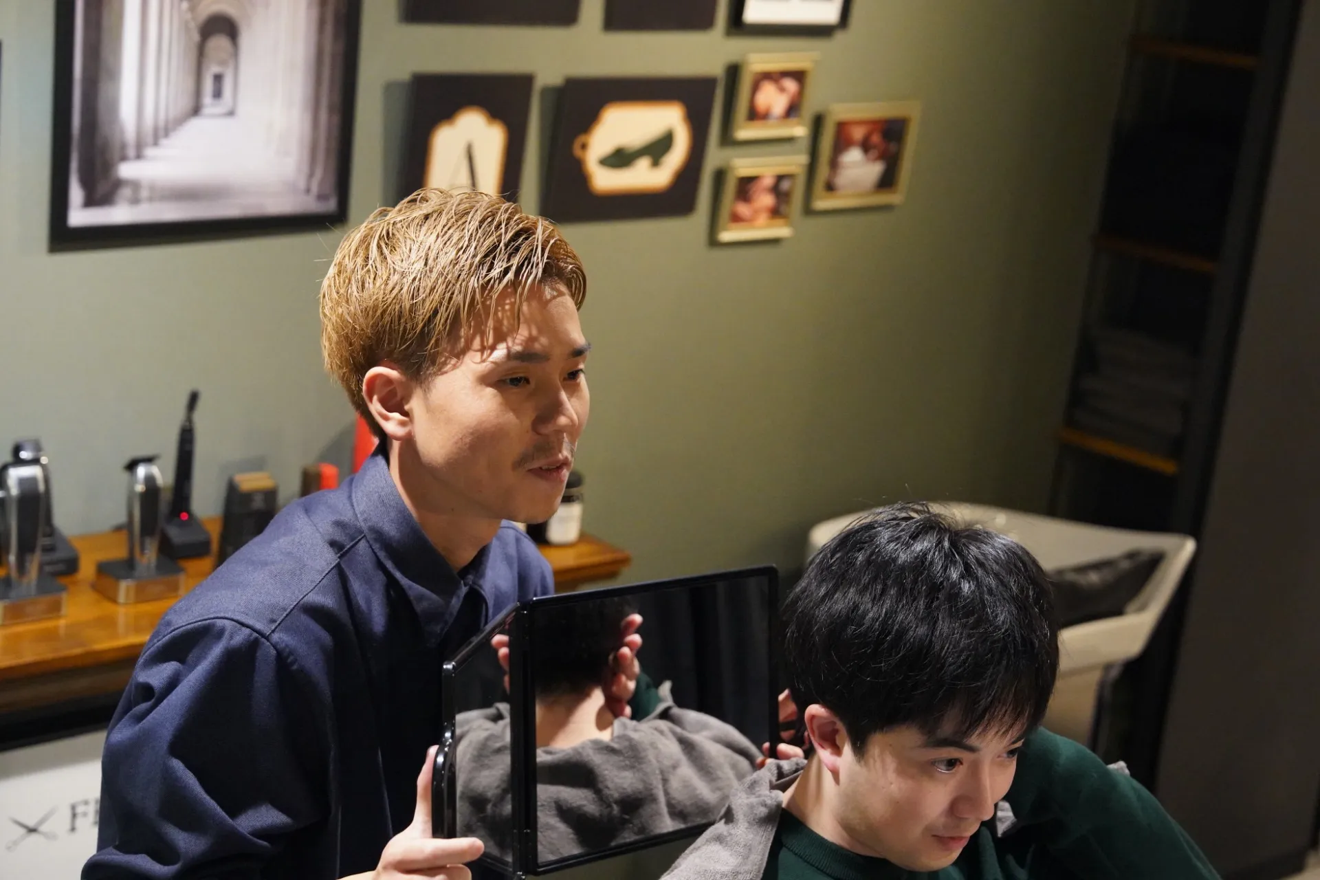 お客様の満足度を追求するスタイリスト